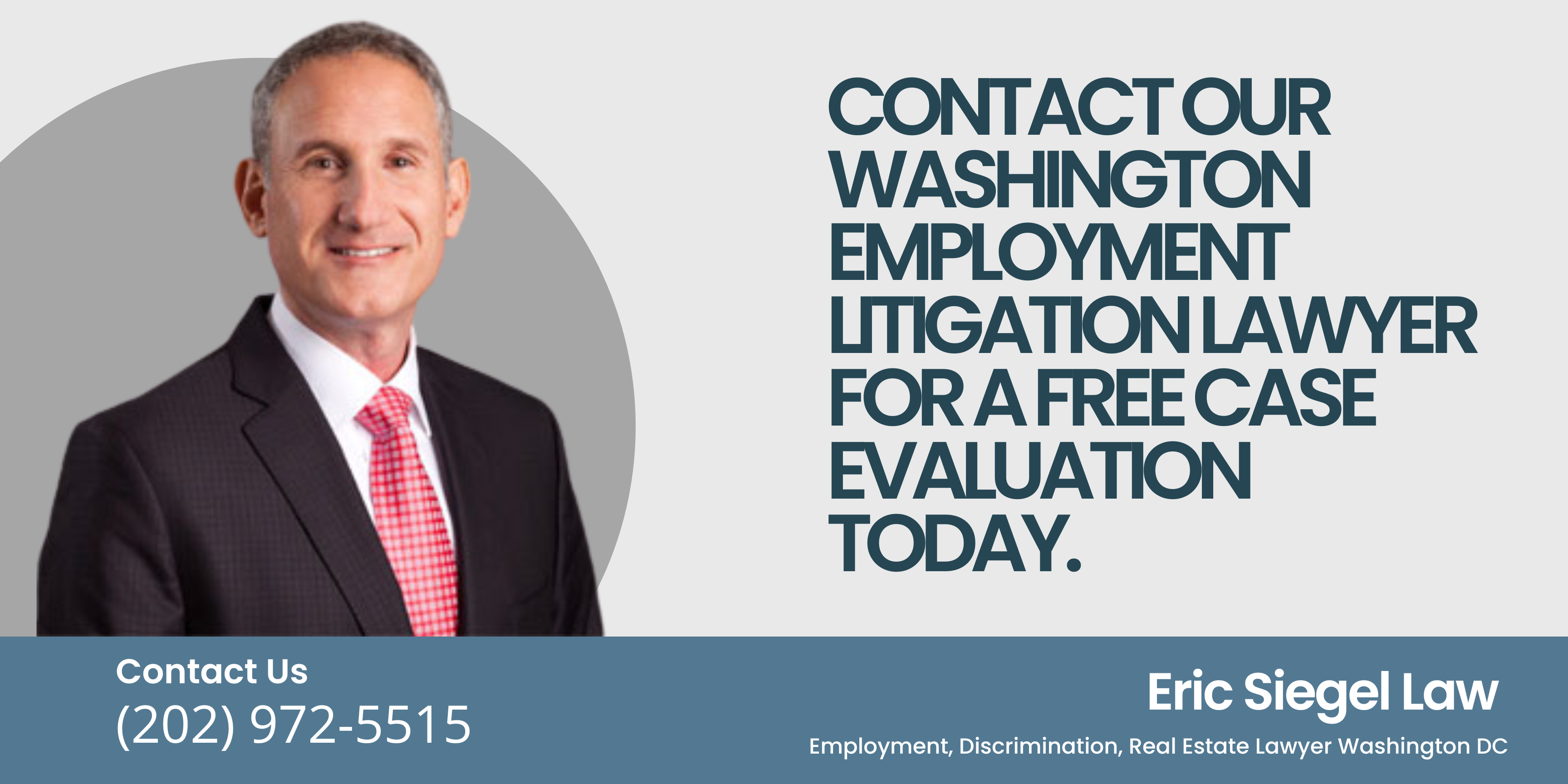 contact our Washington Employment Litigation Lawyer