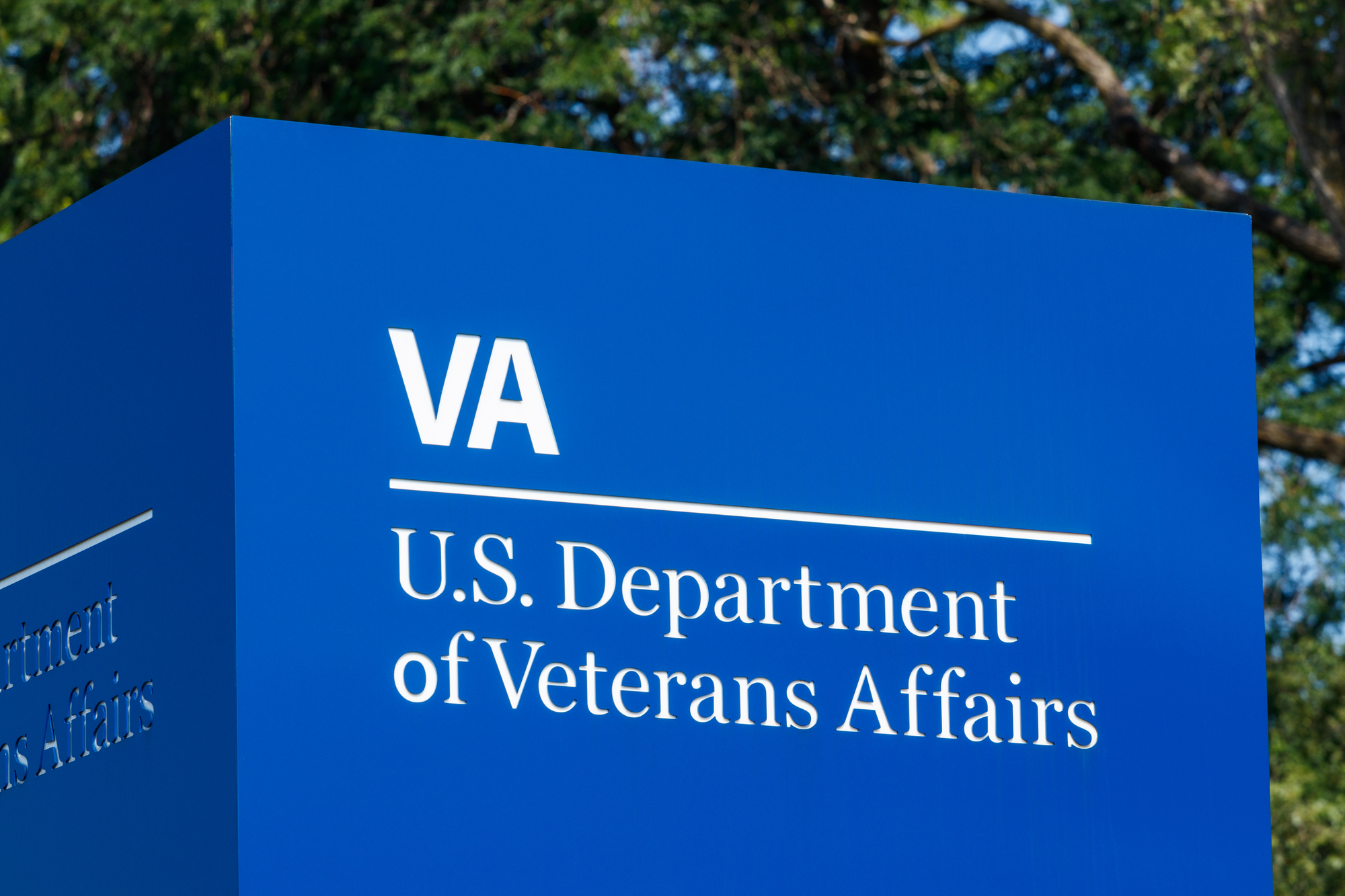 Why Disability Can Be Hard To Get - Fort Wayne - Circa August 2018: Signage and logo of the U.S. Department of Veterans Affairs. The VA provides healthcare services to military veterans III