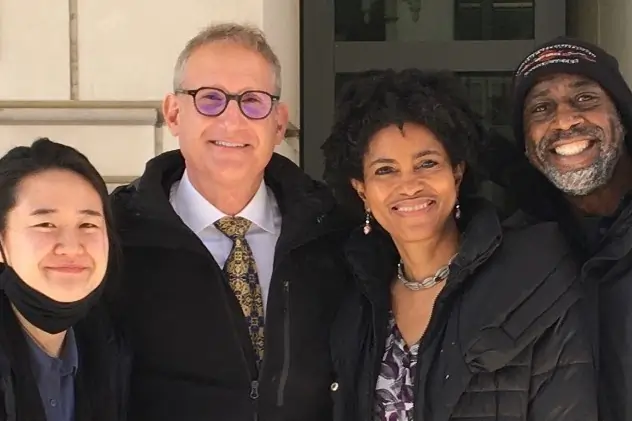 Eric Siegel with clients